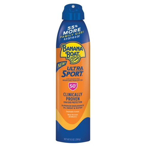 banana sport spf spray boat ultra 5oz sunscreen clear target