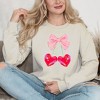 Simply Sage Market Women's Graphic Sweatshirt Heart Cherries Coquette - 2 of 3