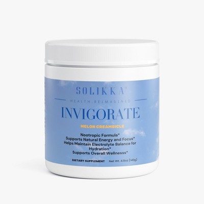 Solikka Invigorate Nootropic Hydr-8 (Melon Creamsicle)