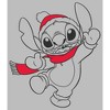 Girl's Lilo & Stitch Santa Hats and Smiles T-Shirt - 2 of 4
