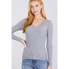 Slickblue Women's Viscose Rib Sweater, V-Neck & Lightweight Knit, Casual Pullover, Multiple Color Options, S-L - 2 of 4