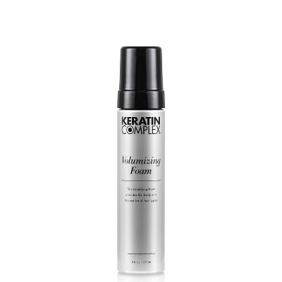 Keratin Complex Volumizing Foam – (8 fl oz) | Lightweight Hair Mousse for Volume, Fullness & Body