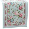 Vintage Floral Garden Table Runner - Multicolor - 13x70 - Elrene Home Fashions - 2 of 3