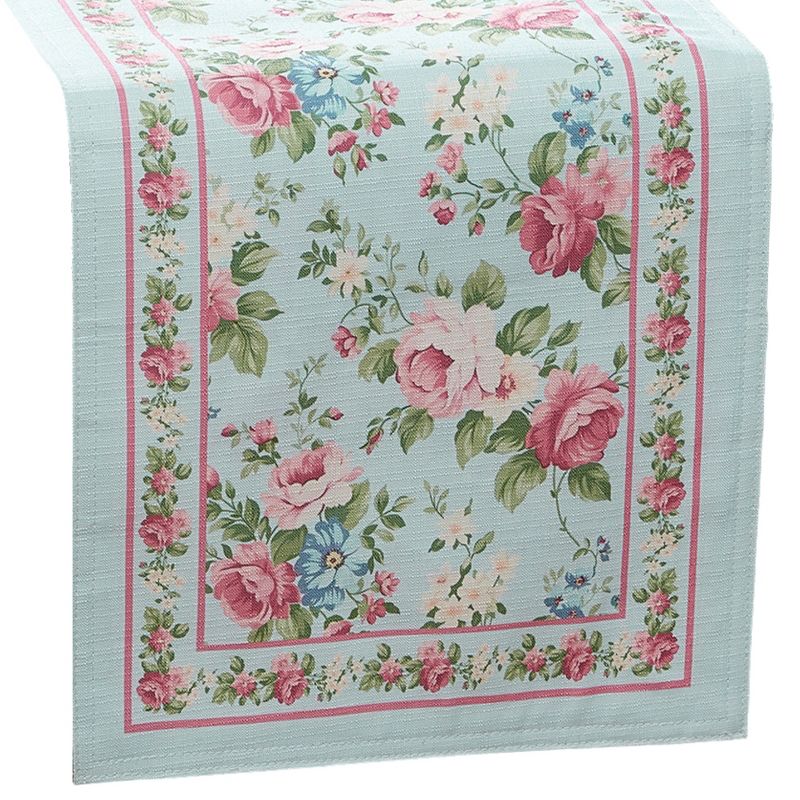 Vintage Floral Garden Table Runner - Multicolor - 13x70 - Elrene Home Fashions, 2 of 4