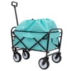 BEAFUP Foldable Wagon Cart with All-Terrain Wheels, 225 lbs Capacity – for Beach, Camping, Shopping, Gardening | for Families & Outdoor - 2 of 4
