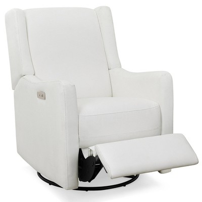 Delta Children Mercer Nursery Swival Power Recliner with Livesmart by Culp Fabric