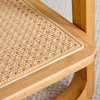 GlasFlength Coffee Table, Tempered Glass Tabletop, Rectangular Double-Layer Design, Suitable for Living Room, Courtyard, Brown, 45.28"*22.4"*17.72" - 2 of 4