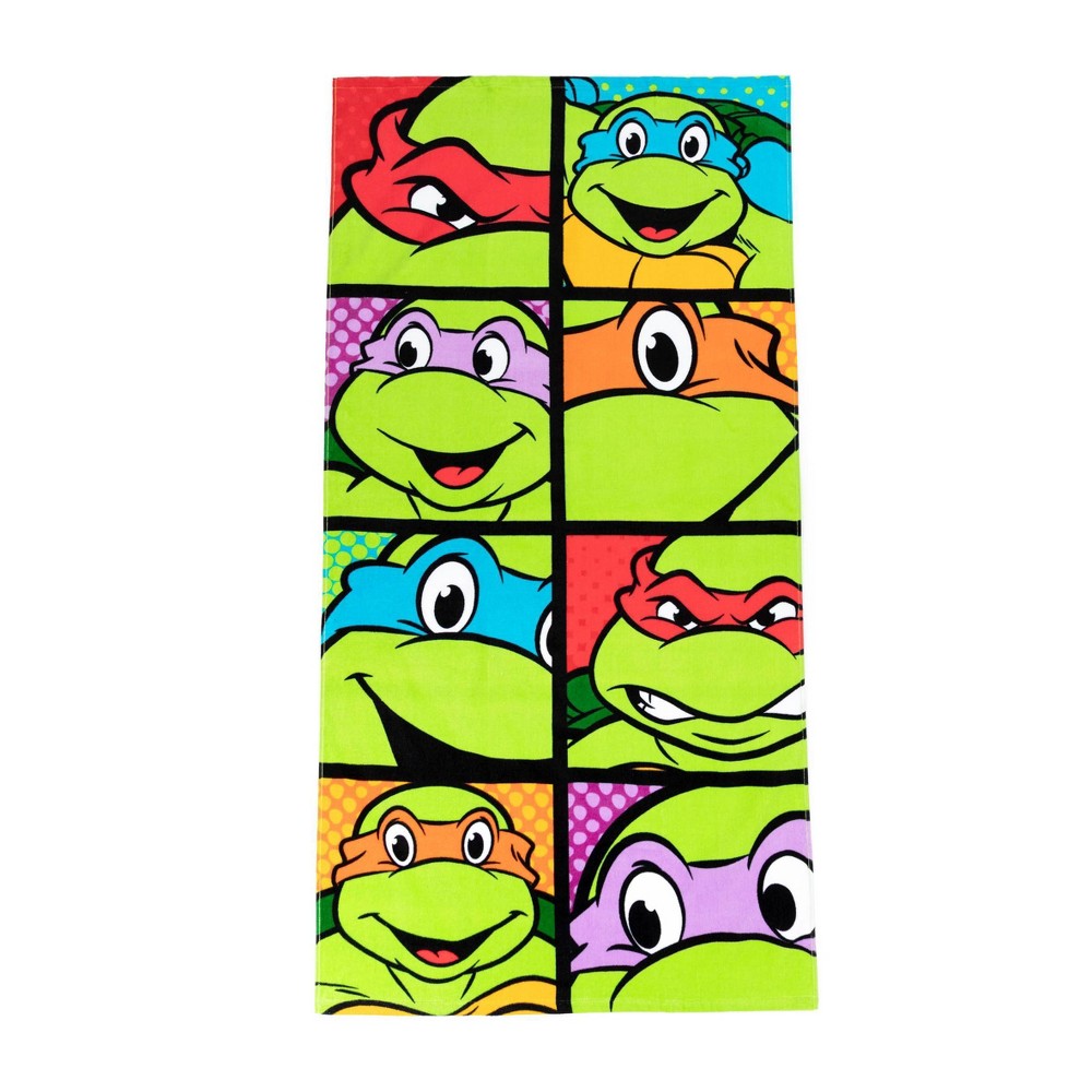 (Pack of 2) Teenage Mutant Ninja Turtles Standard Beach Towel