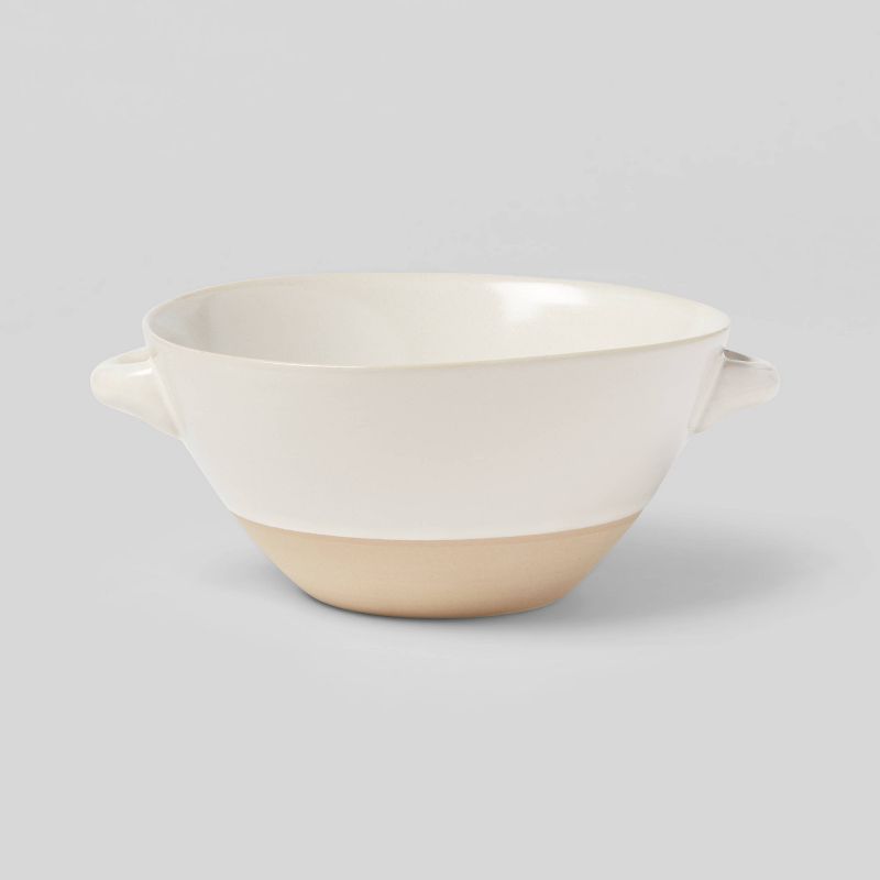 25oz Stoneware Wethersfield Soup Bowl White - Threshold&#8482;, 1 of 5