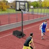 Safstar Portable Basketball Hoop Stand Adjustable Height W/Shatterproof Sandbag Wheels - 3 of 4
