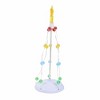 Department 56 Villages 9.26 In Lit Christmas Pole Tree Battery Operated Assorted Colored Bulbs Village Accessories - 2 of 3