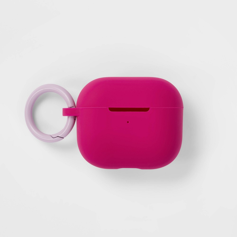 Apple AirPods (3rd Generation) Silicone Case with Clip - heyday™ Magenta