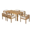 Maggift Outdoor Patio Seating Sets, Unique Design, Ideal for Conversations, Perfect for Gardens and Living Spaces, Beige, 24.4"*24.6"*29.5" - 3 of 4