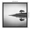 Amanti Art Tree in the Lake by Alexandre Manuel Canvas Wall Art Print Framed 22 x 22-in. - 4 of 4