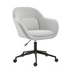 Virginia Office Chair With Curved Backrest|ARTFUL LIVING DESIGN - 2 of 4