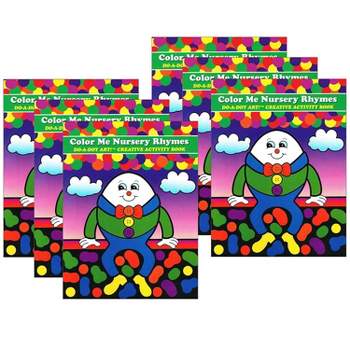 Do-A-Dot Art! Color Me Nursery Rhymes Creative Art & Activity Book Pack of 6 (DADB350-6)