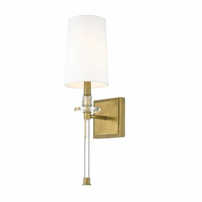 Z-Lite Sophia 1 - Light Wall Light in  Rubbed Brass