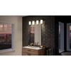 Urban Ambiance Luxury Contemporary Bath Vanity Light,  7.75"H x 33.875"W,  Brushed Nickel Finish, UHP3190 - 2 of 4