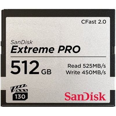 SanDisk Extreme Pro 512GB CFast Card - SDCFSP512GA46D