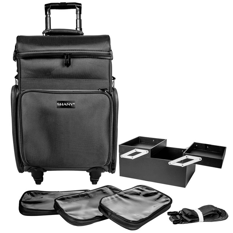 SHANY Soft Rolling Makeup Trolley Case, 3 of 5