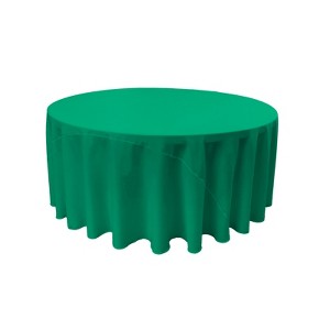 Slickblue Polyester Poplin Round Tablecloth 41 Different Colors 7 Sizes - 1 of 1