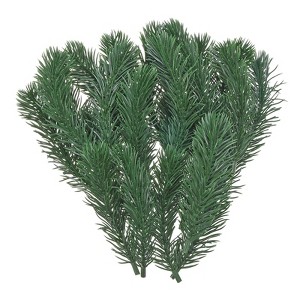 Unique Bargains Christmas DIY Decor Artificial Green Pine Needles Plant - 1 of 4