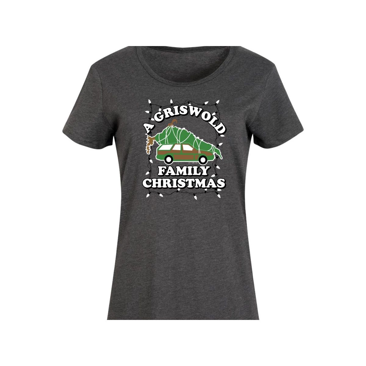 Women's - Warner Bros. - Griswold Family Christmas Tree Graphic T-shirt Dress - thumbnail 7