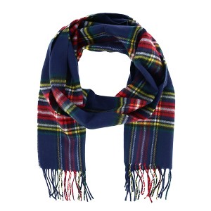 David & Young Soft Plaid Winter Scarf - 1 of 3