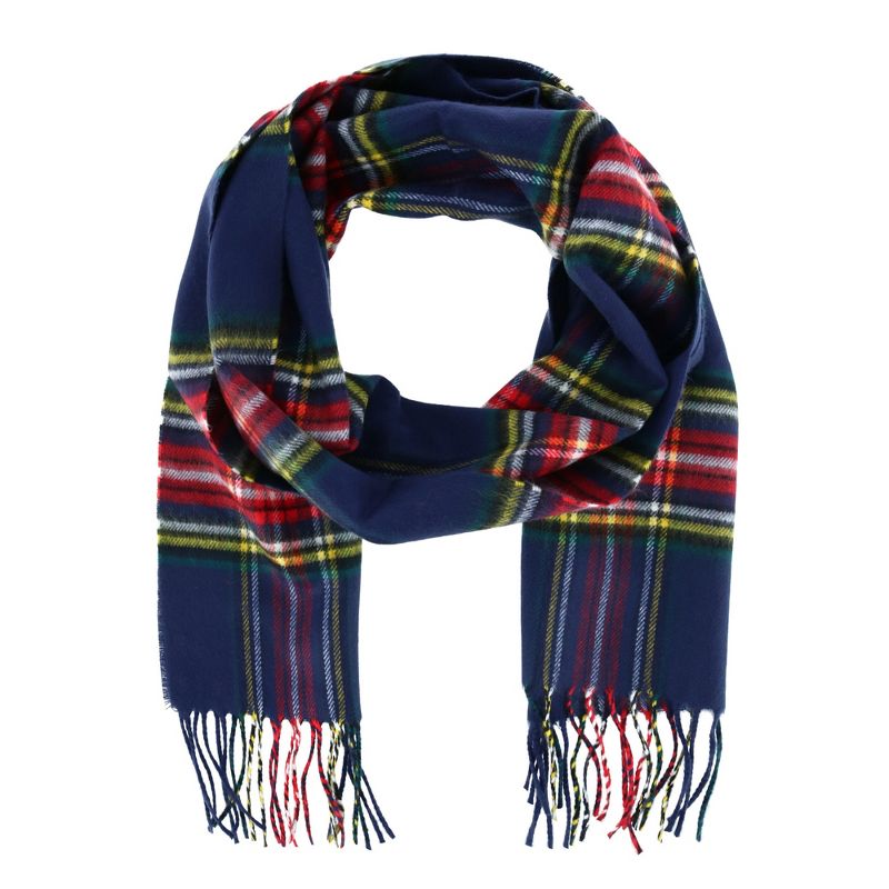 David & Young Soft Plaid Winter Scarf, 1 of 4
