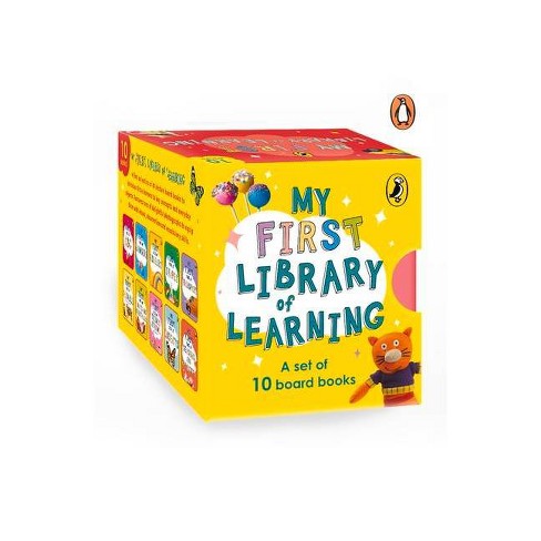 My First Library Of Learning - (board Book) : Target