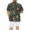 HAPPY BAY Men's Hawaiian Shirts Short Sleeve Button Down Shirt Mens Tropical Shirts Casual Holiday Summer Party Shirts for Men Funny - 3 of 4