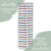 Elanze Designs Amazing Dentist Multicolored Toothbrushes 20 ounce Stainless Steel Travel Tumbler - 3 of 4