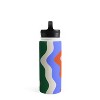 MariaMariaCreative Waves Stripe Multi Water Bottle - Society6 - 2 of 4