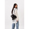 THE DUST COMPANY Leather Backpack in Cuoio Black Mod 130 - 4 of 4