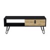 FURNIinspire Coffee Tables Modern Center Table Conversation Table, Living Room Coffee Tables With Storage Drawer, Multicolored, 14.17"*40.94"*15.75" - 2 of 4