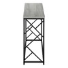 Lyngins Entryway Table with Criss-Cross Decorative Design,Stylish Multi-Functional Console Table for Living Room - 4 of 4