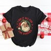 Simply Sage Market Women's Did It For The Cookies Santa Short Sleeve Graphic Tee - 3 of 4