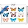 Trends International Watercolor Butterflies Framed Wall Poster Prints - 3 of 4