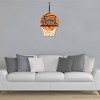 Big Dot of Happiness Nothin' But Net - Basketball - Hanging Porch Baby Shower or Birthday Party Outdoor Decorations - Front Door Decor - 1 Piece Sign - 3 of 4