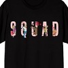 Scooby Doo Squad Mystery Machine Adult Black Crew Neck Short Sleeve T-shirt - 2 of 4