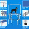 Pet Dog Grooming Table Foldable Grooming Table Heavy Duty Iron Frame - 3 of 4