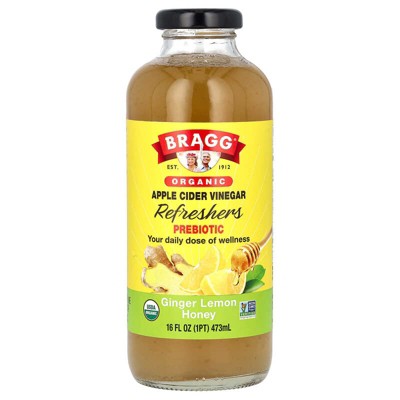 Bragg Organic Apple Cider Vinegar Drink Ginger Spice 16 fl oz