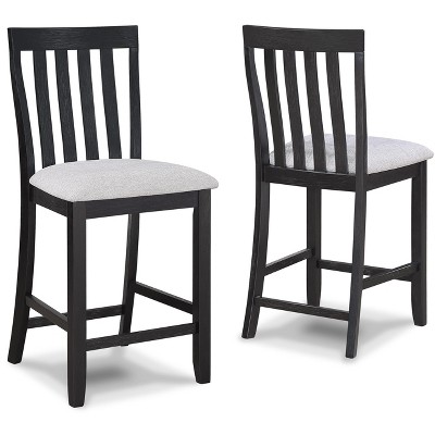 Ridstar 2 Piece Dining Chairs, Armless Chair For Dining Room-Gray