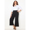 Catherines Women's Plus Size Petite Refined Wide Leg Pant - 4 of 4