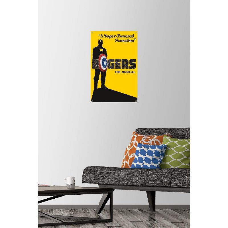 Trends International Marvel Hawkeye - Rogers The Musical Playbill Unframed Wall Poster Prints, 2 of 7