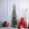 DR.Planzen 6FT Artificial Tree, Narrow Artificial Christmas Tree with Black Stand, Unlit Balsam Design Christmas Tree for Indoor Decor - 4 of 4