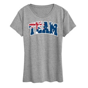 Women's - Instant Message - Team Australia Short Sleeve Graphic T-Shirt - 1 of 4