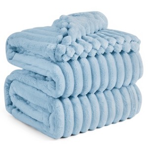 Bedsure GentleSoft Fleece Blanket for Bed - Cozy Soft Blankets for Women, Cute Large Throws for Girls - 1 of 4