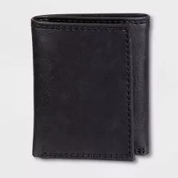Denizen® From Levi's® Rfid Trifold With Zipper Pocket Wallet - Black :  Target