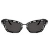 Dolce & Gabbana DG 2311 01/87 Womens Cat-Eye Sunglasses Black 51mm - 2 of 4